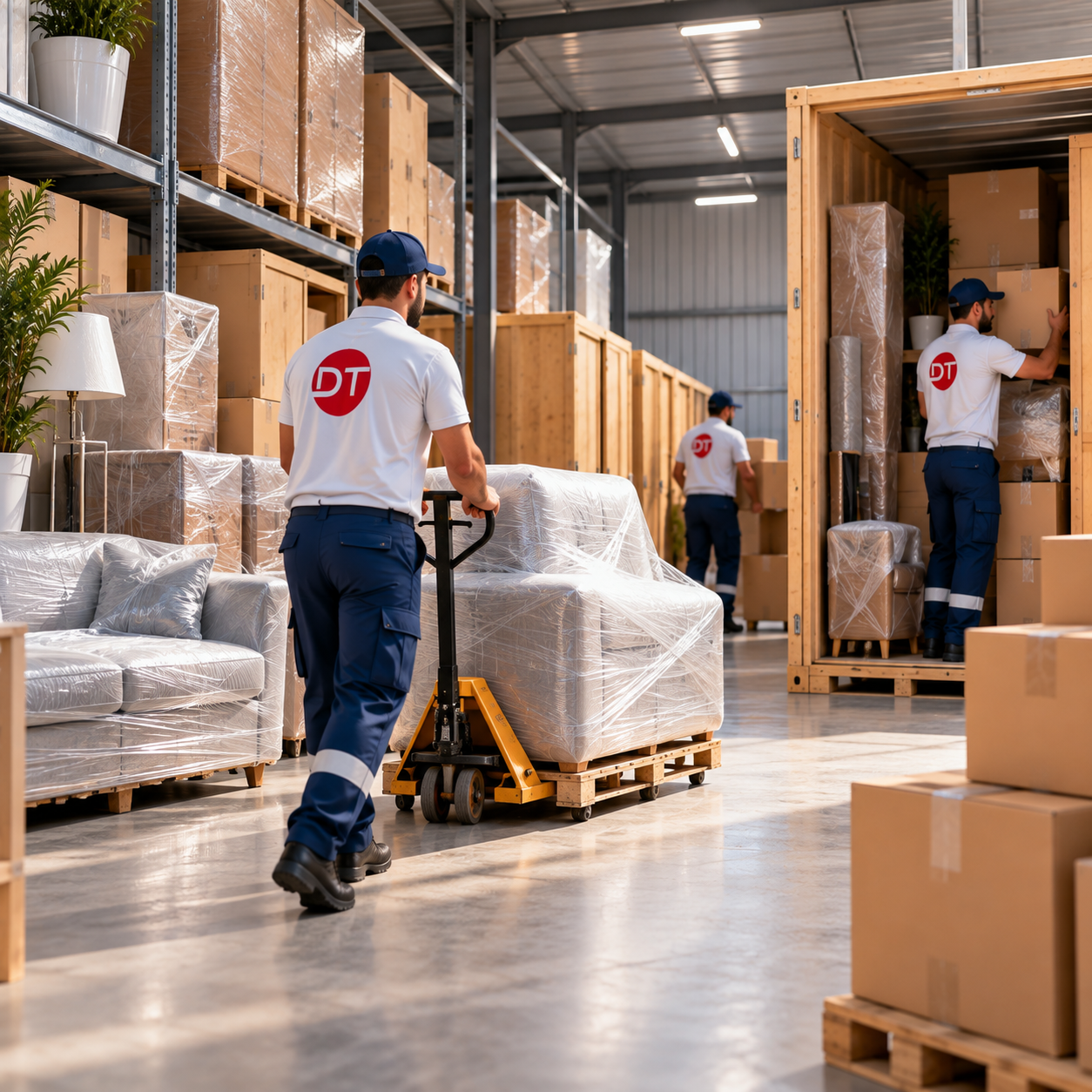 Garde meuble en Tunisie pour le stockage de meubles et cartons