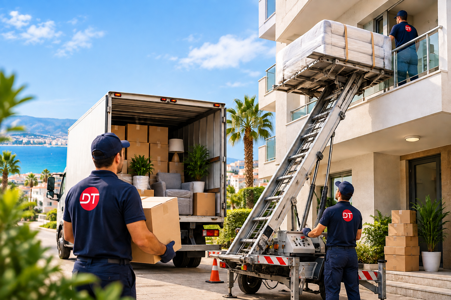 Location monte-meuble en Tunisie pour transporter des meubles en hauteur