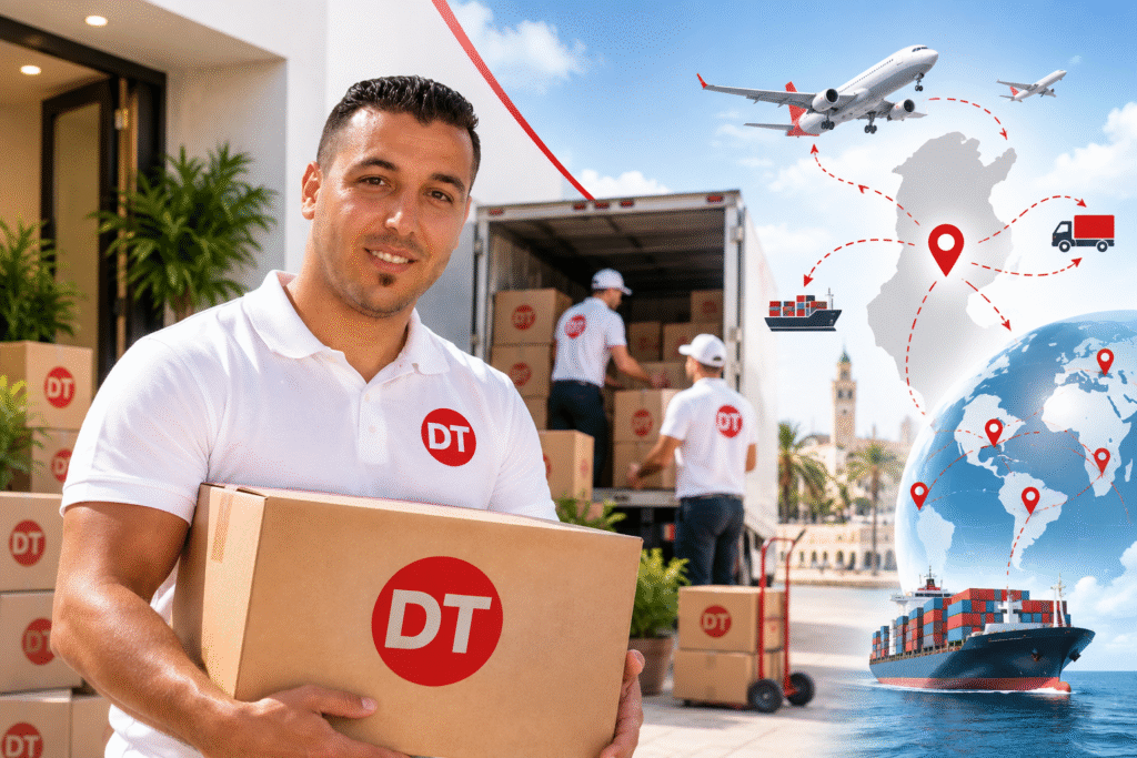 Société de déménagement en Tunisie DT Déménagement